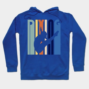 Retro Dive Platform Diving Springboard Diving Hoodie